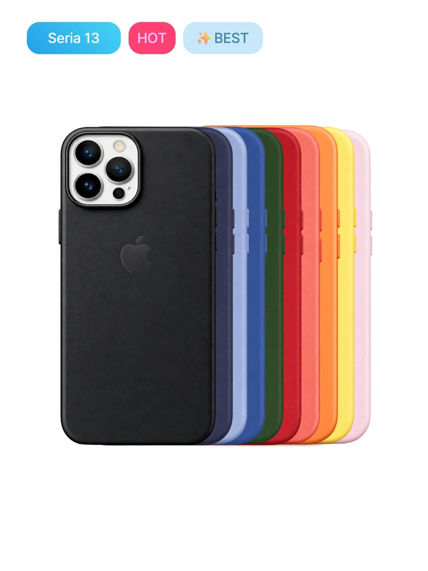Etui Silikonowe MagSafe do iPhone 13 Buttercase