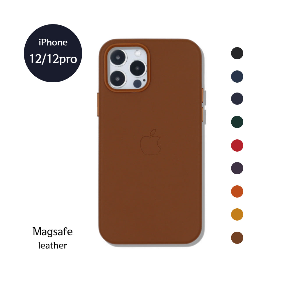 iPhone 12/12 pro Skórzany portfel Magsafe