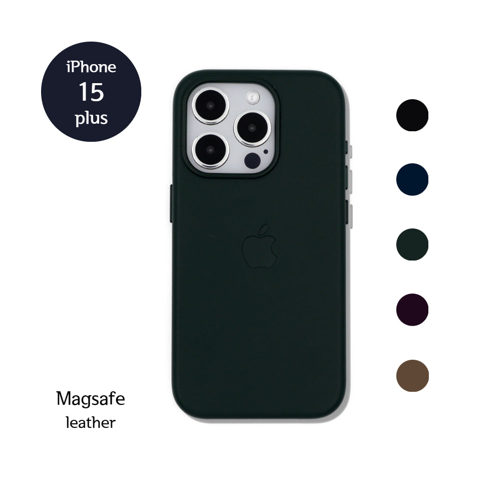 iPhone 15 Plus Skórzany portfel Magsafe