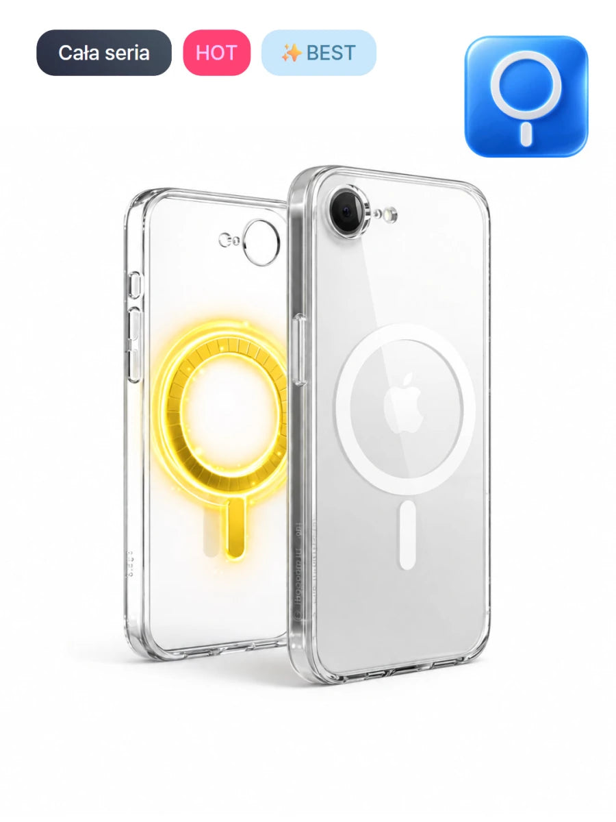 Przezroczyste Etui MagSafe do iPhoneButtercase