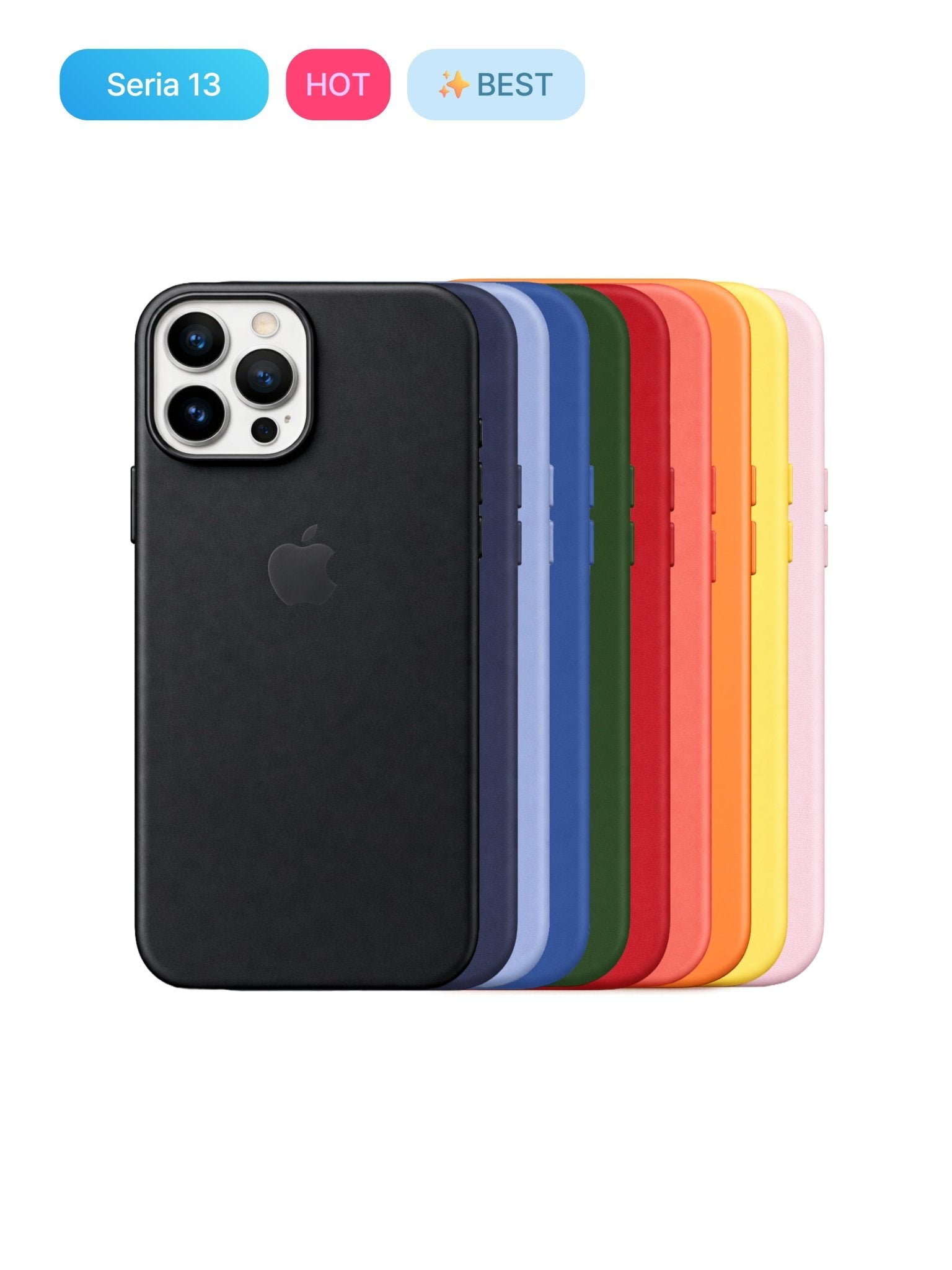 Etui Silikonowe MagSafe do iPhone 13 Buttercase