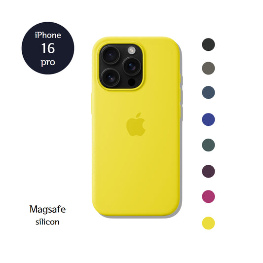 [iPhone 16 Pro] Silikonowe Etui Magsafe