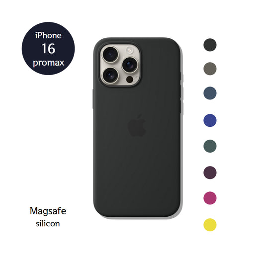 [iPhone 16 Promax] Silikonowe Etui Magsafe