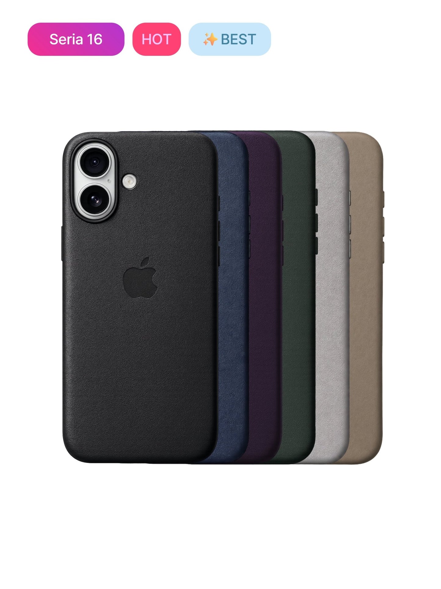 Skórzane Etui MagSafe do iPhone 16 Buttercase