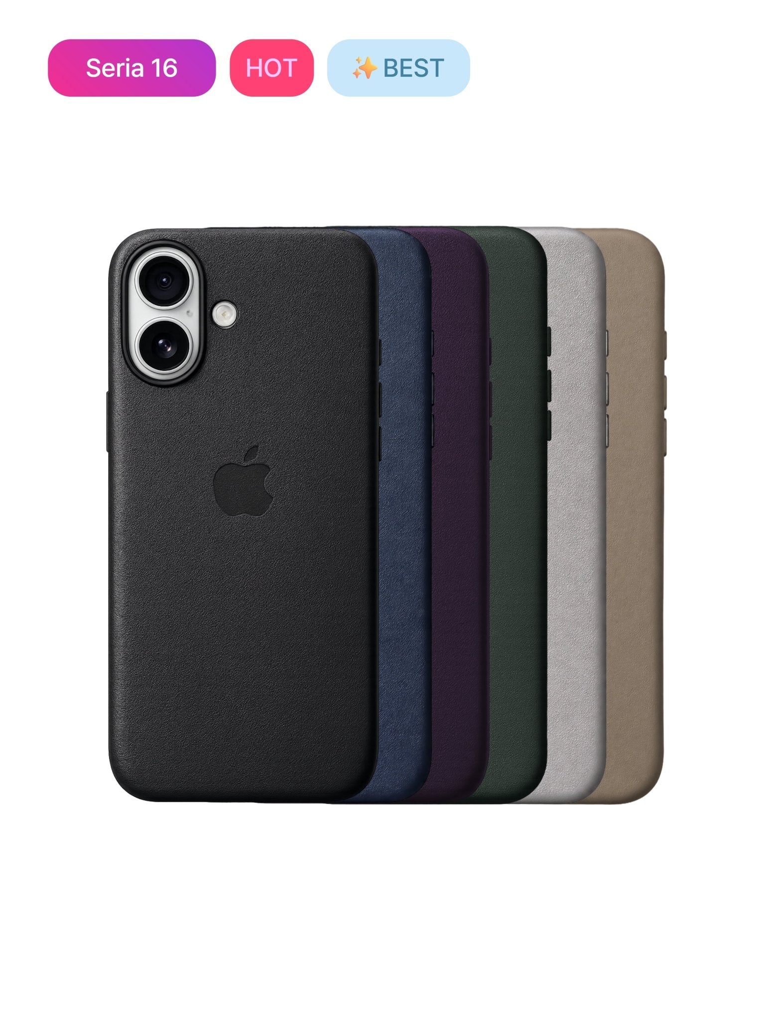 Skórzane Etui MagSafe do iPhone 16 Buttercase
