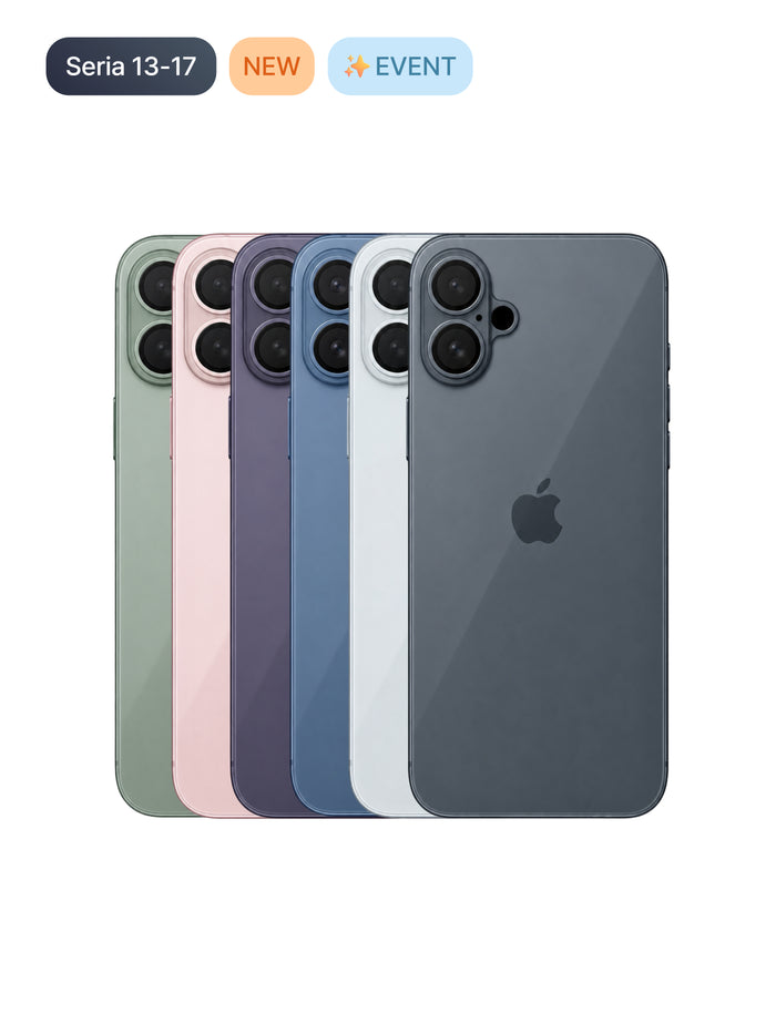 [iPhone 13~17] MagSafe iPhone etui ze szkła hartowanego
