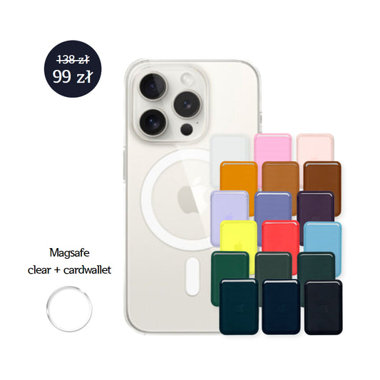 Etui na iPhone'a, sklep internetowy Buttercase.pl | iPhone 11 12 13 14 15 16 Pro Max Mini Transparentne Etui ,Portfel na karty MagSafe.
