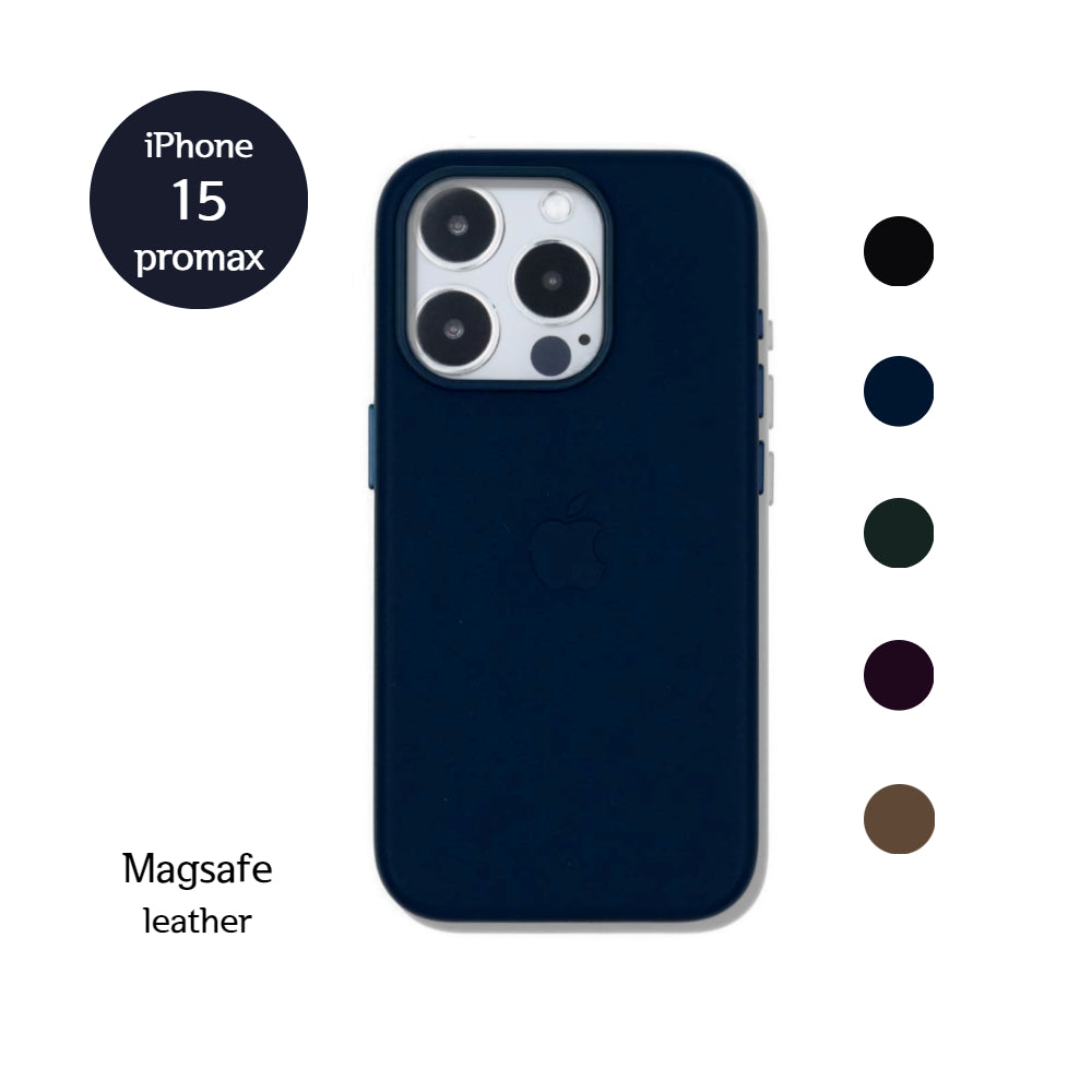 [iPhone 15] Magsafe Leather case 