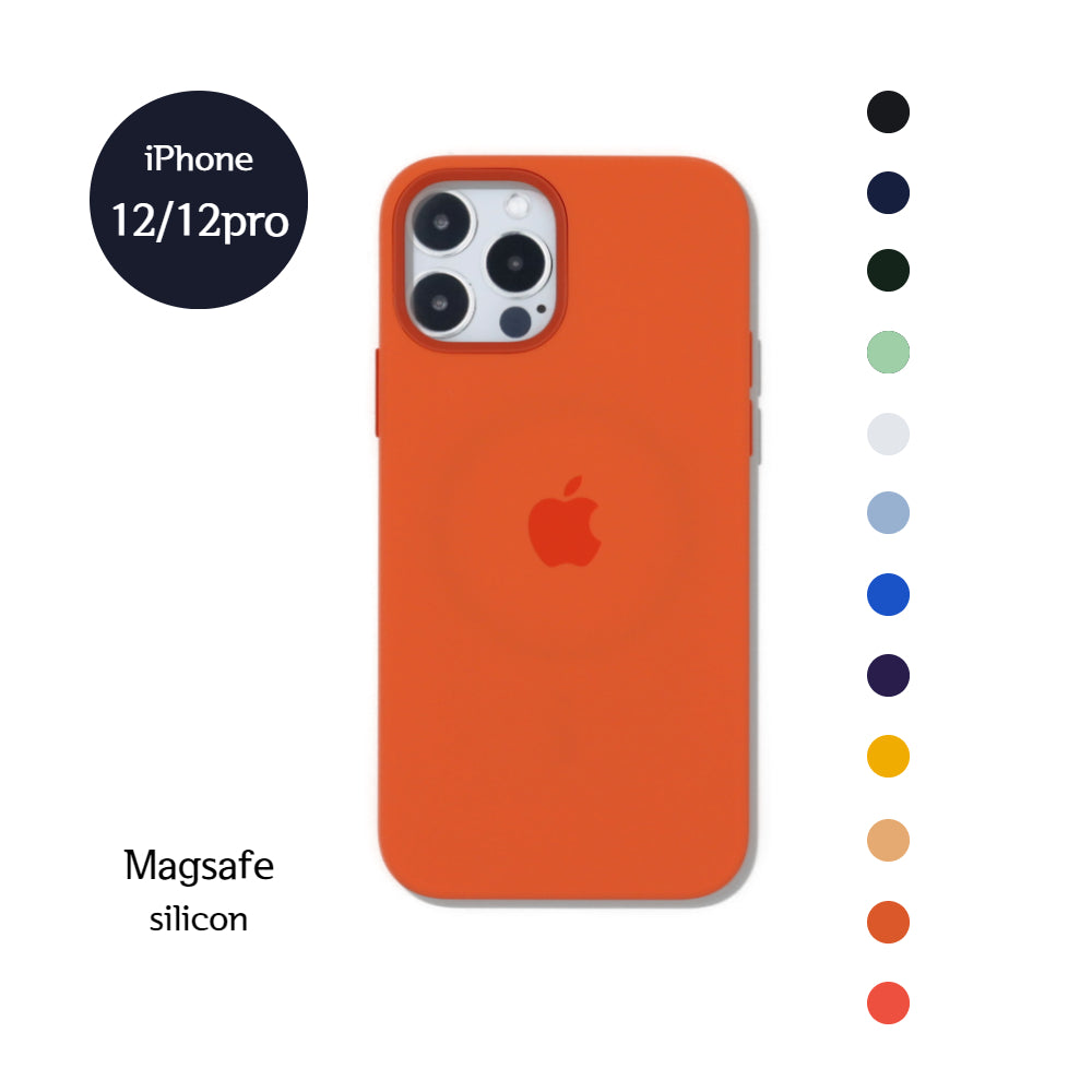 iPhone 12/12 pro Silikonowe Etui Magsafe