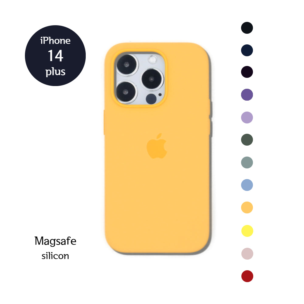 iPhone 14 Plus Silikonowe Etui Magsafe