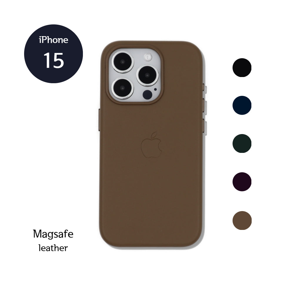 iPhone 15 Skórzany portfel Magsafe