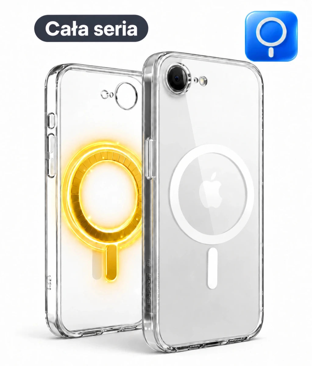 Przezroczyste Etui MagSafe do iPhoneButtercase
