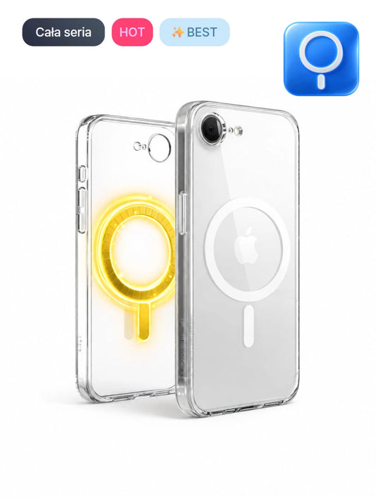 Przezroczyste Etui MagSafe do iPhoneButtercase