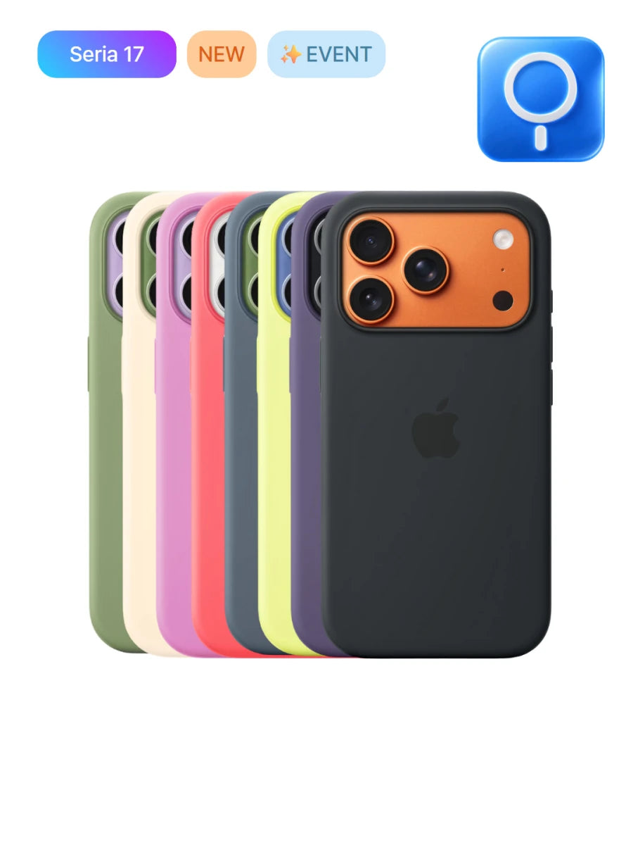 Silikonowe Etui MagSafe do iPhone 17Buttercase