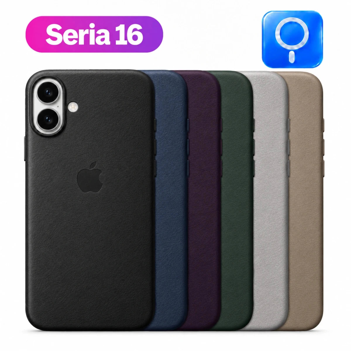 Skórzane Etui MagSafe do iPhone 16Buttercase